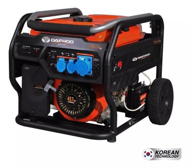 GENERADOR ELECTRICO A GASOLINA 7900W 17.5HP DAEWOO GDA11050E - 3