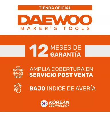 PISTOLA PINTURA DAEWOO ELÉCTRICA 450 W 800 ML DWP1828 - 3
