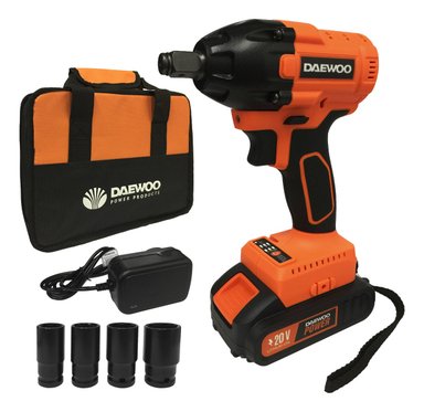 LLAVE DE IMPACTO DAEWOO DAIW02 BRUSHLESS 20 V (1/2'') 13 MM - 1