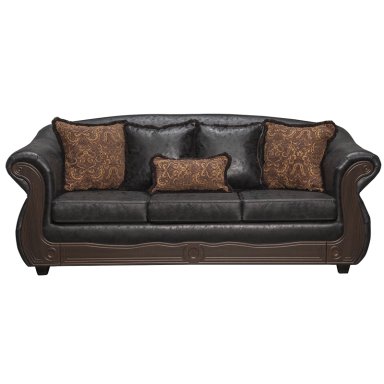 JUEGO DE LIVING 3 2 1  ESTAMBUL NEGRO - 4