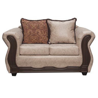 JUEGO DE LIVING 3 2 SOFIA PU BEIGE - 5
