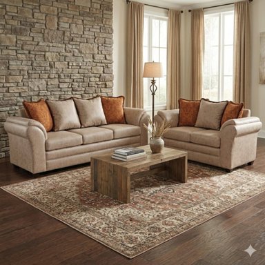 JUEGO DE LIVING 3 2 ACONCAGUA BEIGE - 1