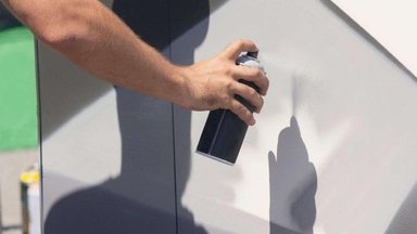 PINTURA EN SPRAY BRILLANTE INTERIOR EXTERIOR SECADO RAPIDO COLOR BLANCO - 6