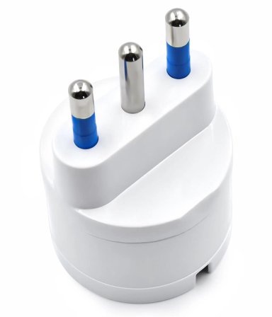 ADAPTADOR ENCHUFE CORRIENTE ELECTRICO SCHUKO UNIVERSAL EUROPEO TIPO E F SCHUKO - 5