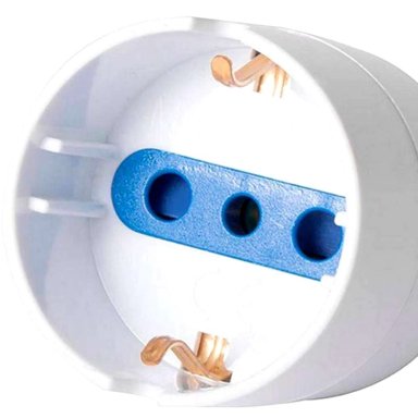 ADAPTADOR ENCHUFE CORRIENTE ELECTRICO SCHUKO UNIVERSAL EUROPEO TIPO E F SCHUKO - 6