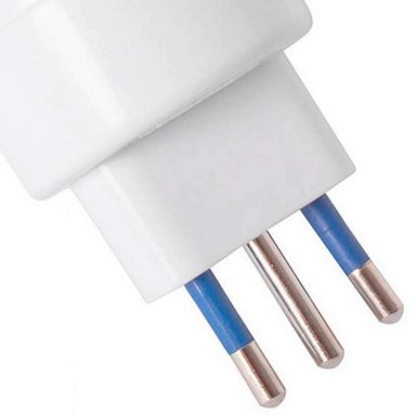 ADAPTADOR ENCHUFE CORRIENTE ELECTRICO SCHUKO UNIVERSAL EUROPEO TIPO E F SCHUKO - 7