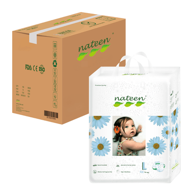 PAÑELES NATEEN ECOLÓGICOS L 128 UNIDADES - 1