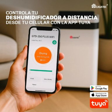 DESHUMIDIFICADOR DE AIRE GTD-250 Plus WIFI 40M2/ CASATEC - 6