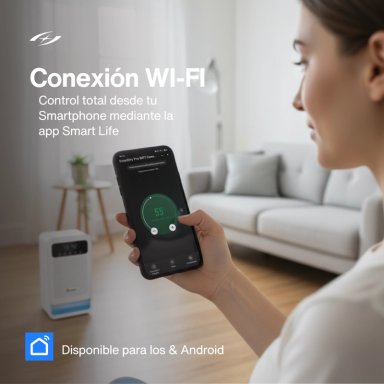 Deshumidificador De Aire Smartdry Pro Con Ionizador De Aire 3.8 Lts - 7