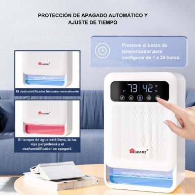 Deshumidificador De Aire Smartdry Pro Con Ionizador De Aire 3.8 Lts - 10