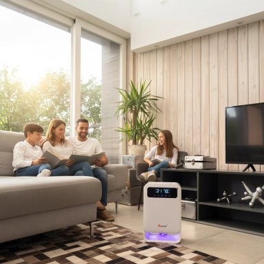 Deshumidificador De Aire Smartdry Pro Con Ionizador De Aire 3.8 Lts - 12