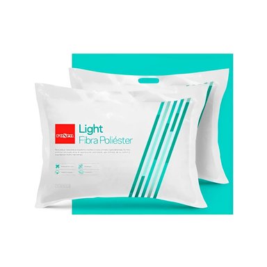 ALMOHADAS ROSEN PACK 2 DE MICROFIBRA LIGHT AMERICANA 50X70 CM - 1