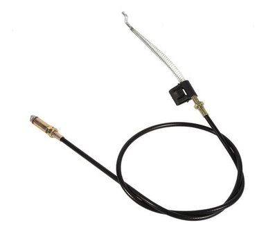 PALANCA PLÁSTICA PARA SILLÓN RECLINABLE TIPO BERGER + CABLE - COLOR_80: NEGRO - 2