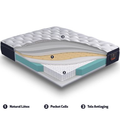 CAMA BAÚL GRIS 2 PLAZAS DIVIDIDA L200 + COLCHÓN CIC PREMIUM + RUEDAS LOGO - 8