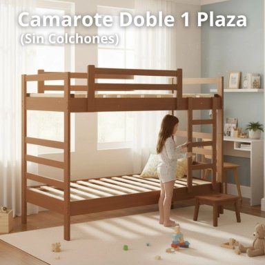 CAMAROTE DESMONTABLE DOBLE 1 PLAZA - 3