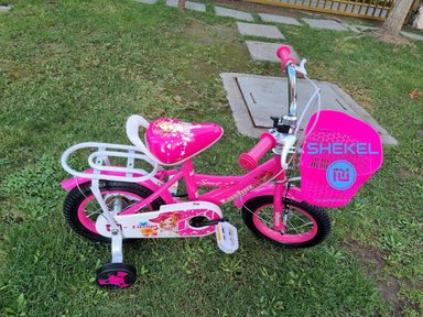 BICICLETA 12 ARO INFANTIL CON RUEDAS DE APRENDIZAJE NIÑA - 3