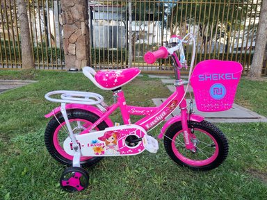 BICICLETA 12 ARO INFANTIL CON RUEDAS DE APRENDIZAJE NIÑA - 4