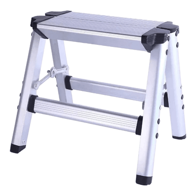 ESCALA BANQUITO 1 PELDAÑO PLEGABLE 150 KG RESISTENCIA - 1