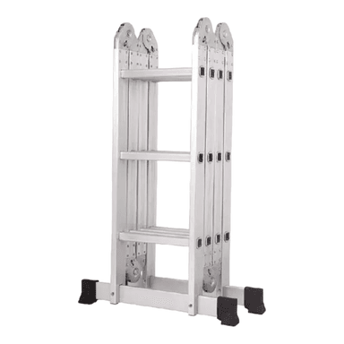 ESCALERA ARTICULADA MULTIPROPÓSITO PLEGABLE 12 PELDAÑOS - 1