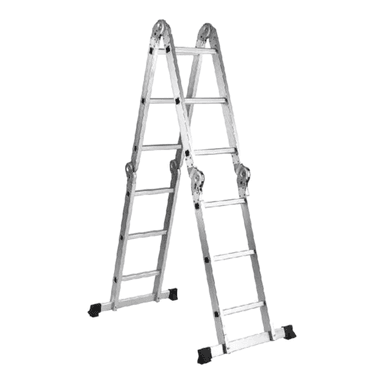 ESCALERA ARTICULADA MULTIPROPÓSITO PLEGABLE 12 PELDAÑOS - 3