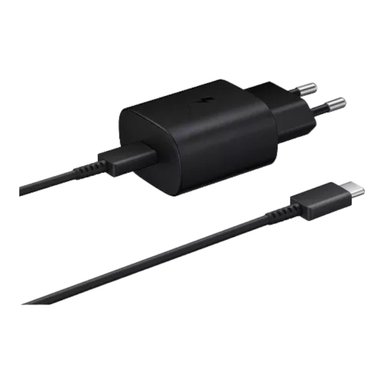 CARGADOR SAMSUNG TRAVEL ADAPTER 25W SUPER CARGA CON CABLE USB TIPO C - 2