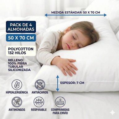 ALMOHADAS CANNON AMERICAN FAMILY 50X70CM PACK SET 4 UNIDADES - 2