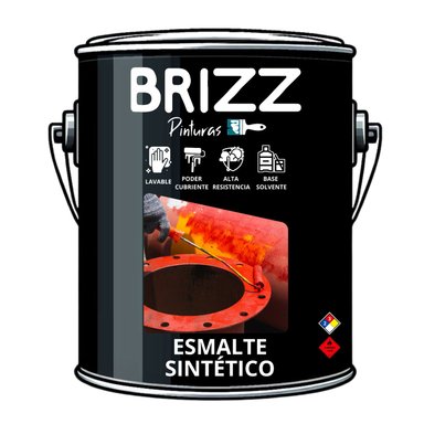 PINTURA BAUM/BRIZZ GRIS EMALTE SINTETICO GALÓN 4 L - 1