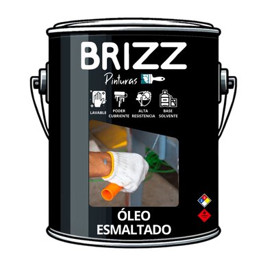 PINTURA BAUM/BRIZZ BLANCO OLEO ESMALTADO TINETA 16 L - 1