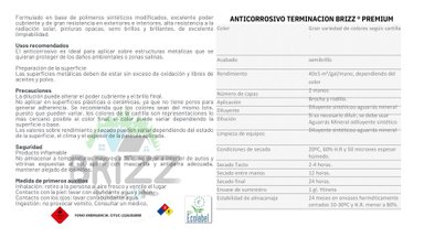 ANTICORROSIVO BAUM TERMINACIÓN “ROJO COLONIAL” TINETA 16L BRIZZ - 4