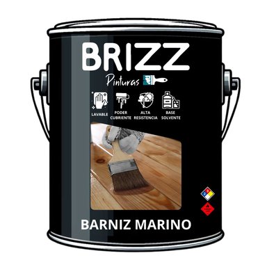 BARNIZ BAUM BRIZZ MARINO “CAOBA” TINETA 16 L - 1