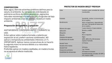 PROTECTOR MADERA BAUM BRIZZ IMPRÉGNATE “ALERCE” GALÓN 4 L - 4