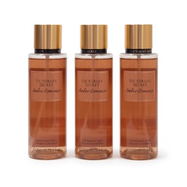 VICTORIA’S SECRET AMBAR ROMANCE FRAGANCIA MIST (8.4 OZ) – PACK X3 - 1