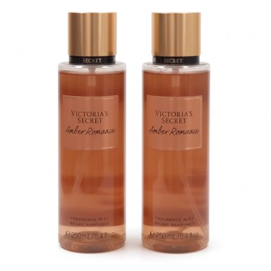VICTORIA’S SECRET AMBAR ROMANCE FRAGANCIA MIST (8.4 OZ) – PACK X2 - 1
