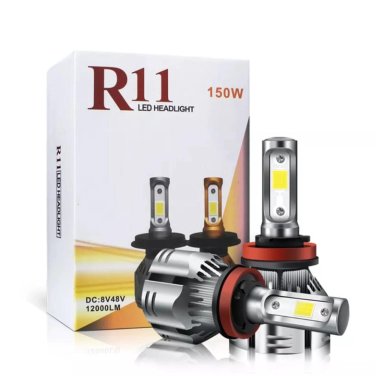 LUZ LED DE AUTO H11 12000 LUMENES - 2