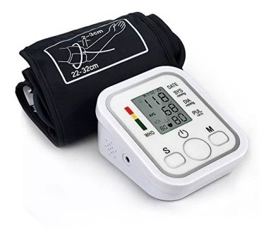 TOMA PRESION DIGITAL BRAZO TENSIOMETRO USA PILAS O USB - 1