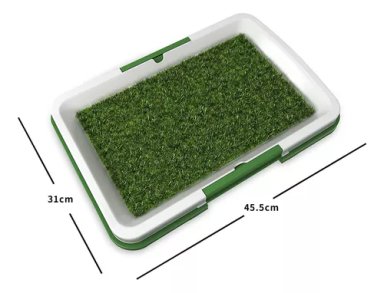 BAÑO PERROS GATOS POTTY ECOLOGICO GRANDE LAVABLE XL - 1