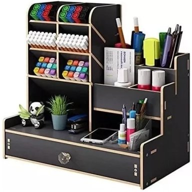 ORGANIZADOR LÁPICES PLUMONES OFICINA ESCRITORIO - 1