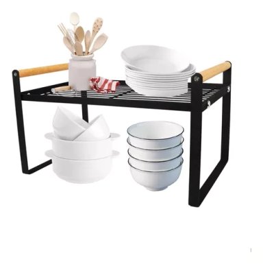 ORGANIZADOR REPISA ESTANTE COCINA ESCURRIDOR LOZA VAJILLA - 1