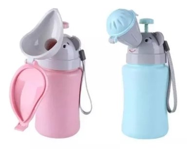 URINARIO PORTÁTIL INFANTIL PÉLELA NIÑO-NIÑA VIAJES MULTICOLOR - 1