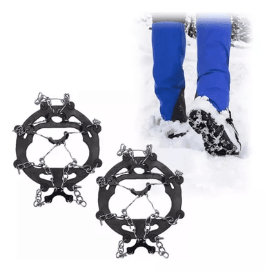 CRAMPONES TREKKING ACERO AJUSTABLES NIEVE OUTDOOR - 1