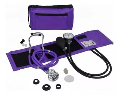 TENSIOMETRO TOMA PRESION ANEROIDE COLOR MORADO PACK - 1