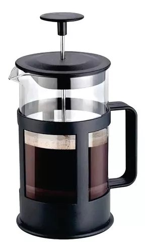 CAFETERA PRENSA FRANCESA 350ML TE INFUSION VIDRIO FILTRO - 1