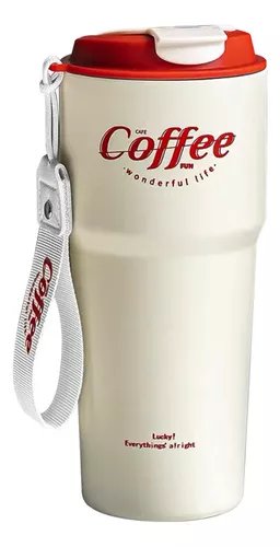 VASO TERMICO TERMO 620 ML BLANCO - 1