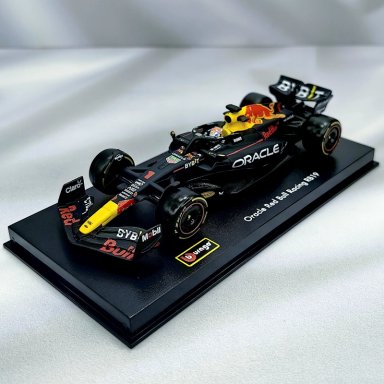 AUTO FORMULA 1 RedBull RB19 2023 #1 Max Verstappen Caja Acrilica Burago 1:43 - 1