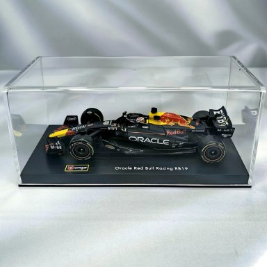 AUTO FORMULA 1 RedBull RB19 2023 #1 Max Verstappen Caja Acrilica Burago 1:43 - 3