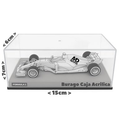 AUTO FORMULA 1 RedBull RB19 2023 #1 Max Verstappen Caja Acrilica Burago 1:43 - 5