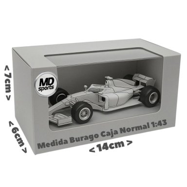 AUTO F1 MERCEDES W16 2025 #63 GEORGE RUSSELL CAJA NORMAL BURAGO 1:43 - 4