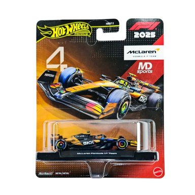AUTO FORMULA 1 MCLAREN MCL39 2025 #4 LANDO NORRIS HOTWHEELS PREMIUM 1:64 - 1
