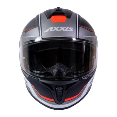 CASCO PARA MOTO AXXIS FF112C DRAKEN S SONAR B15 ROJO FLUOR MATE - 2
