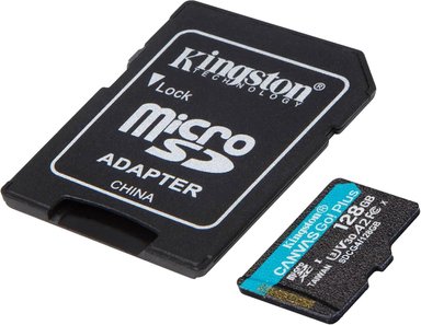 TARJETA MICROSD SDCG4/128GB MICROSDXC CANVAS GO PLUS GEN4 200MB/S A2 U3 V30 - 1
